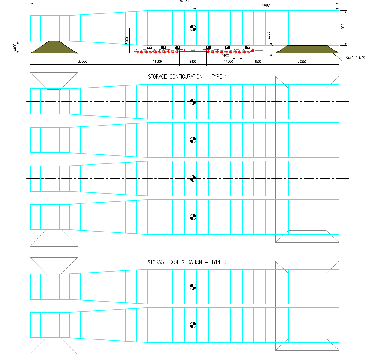 foundation layout drawing