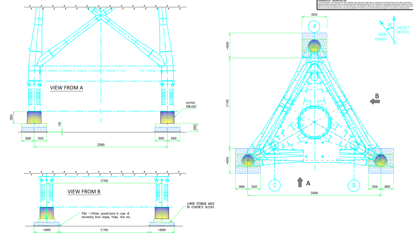 storage support drawing